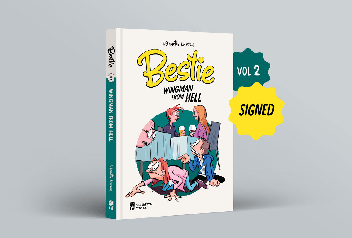 Front cover art of Bestie Volume 2: Wingman From Hell comic book